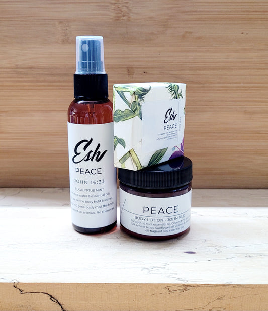 Peace, Eucalyptus Mint, Mini Set