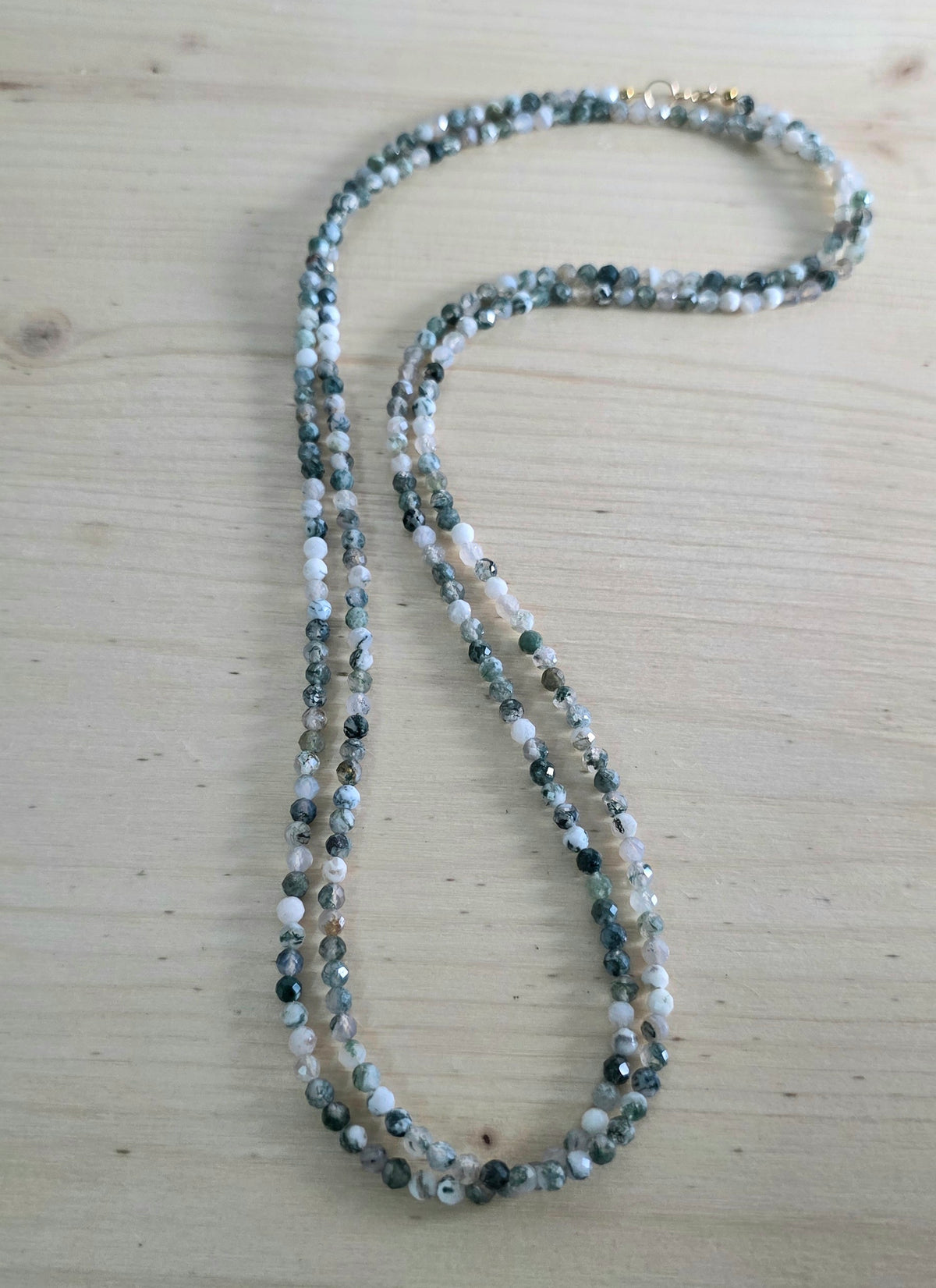 Green, Tree Agate Necklace