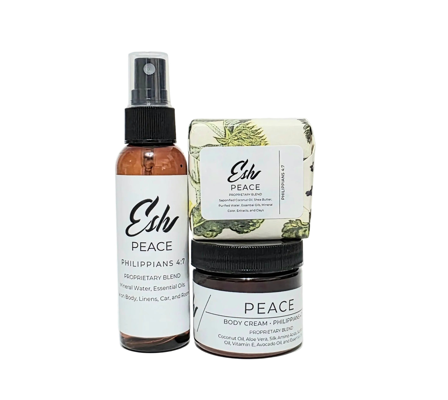 Peace, Eucalyptus Mint, Mini Set