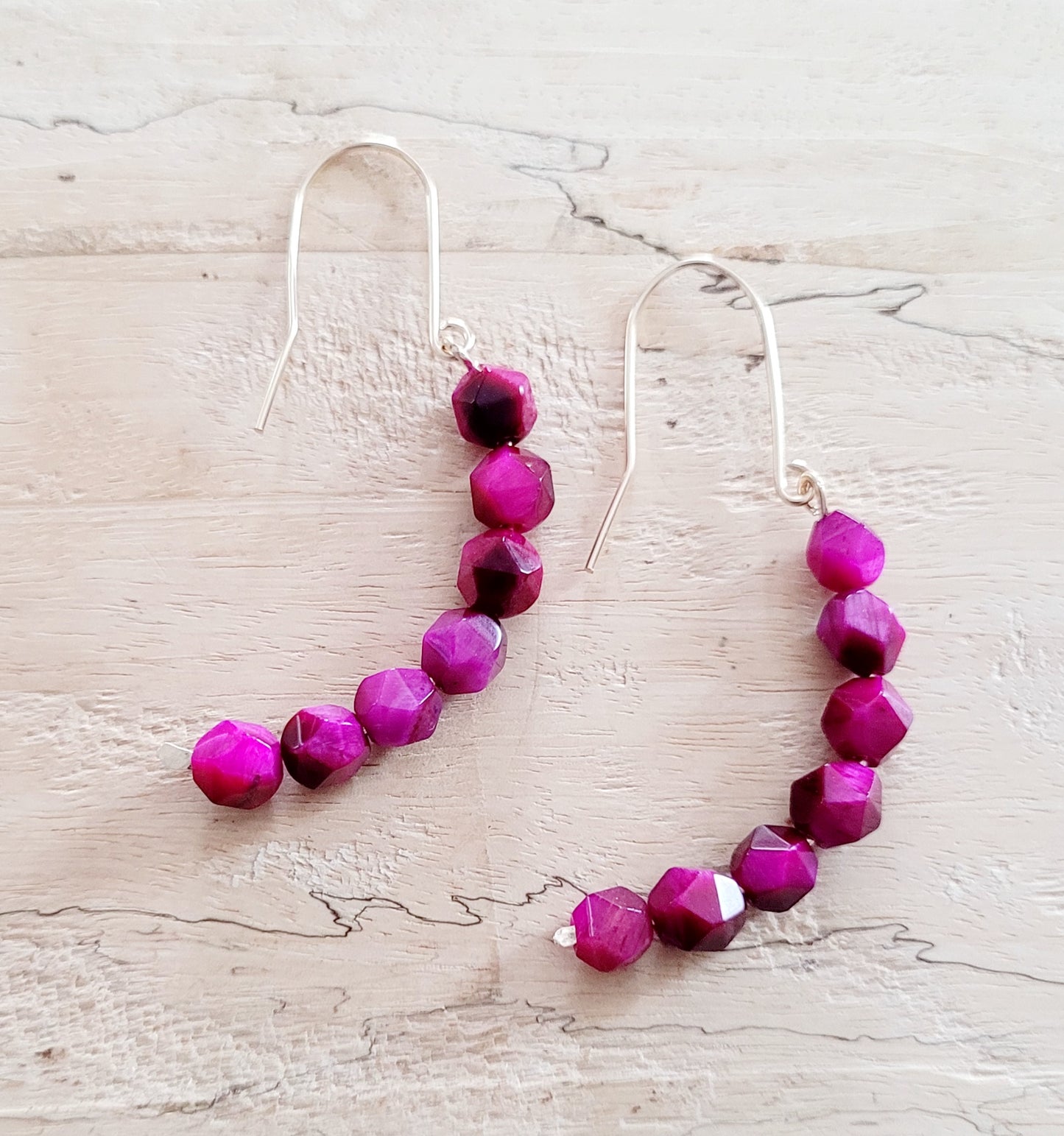 Rose Arc Earrings