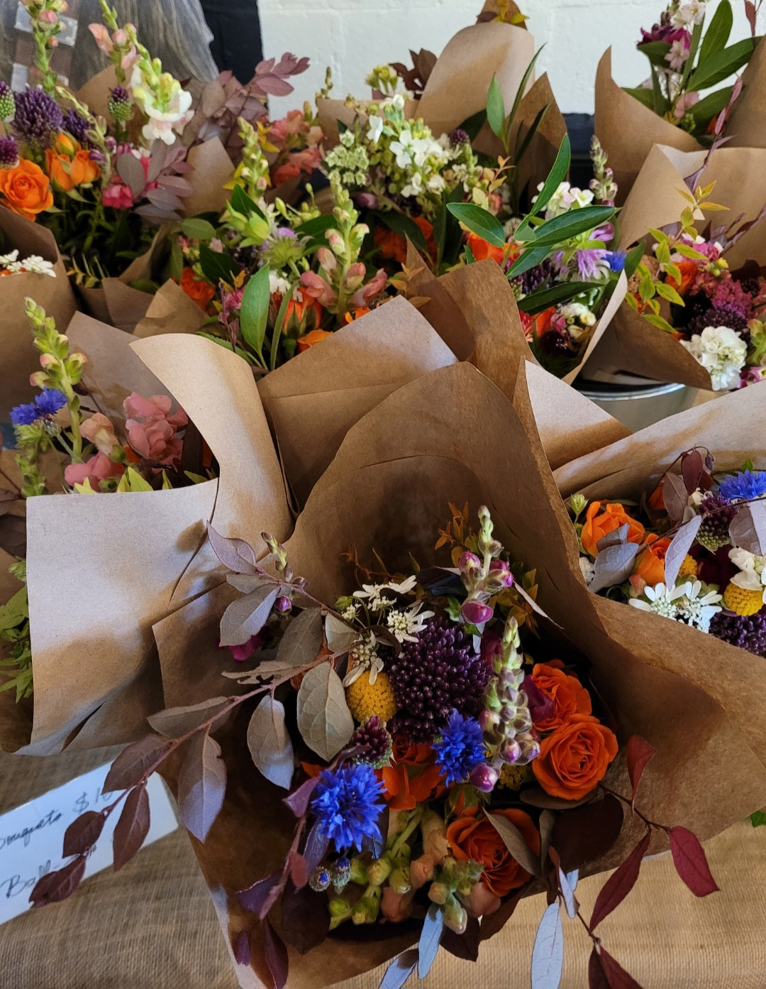 Bouquet, Mixed Bouquet, Seasonal Flowers