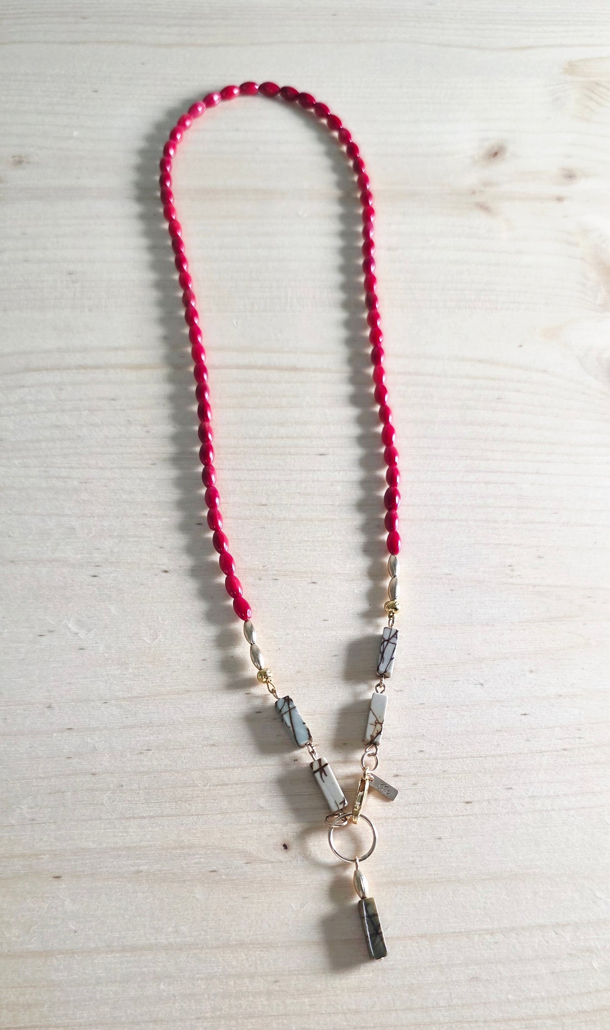 Jasper & Coral Necklace