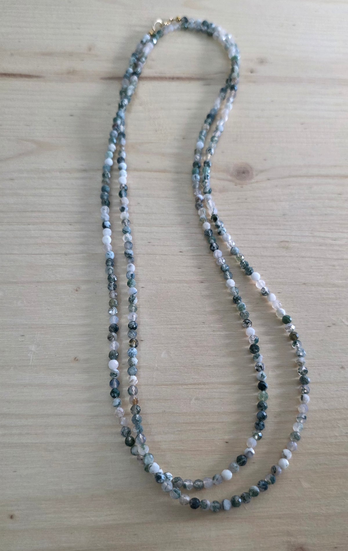 Green, Tree Agate Necklace
