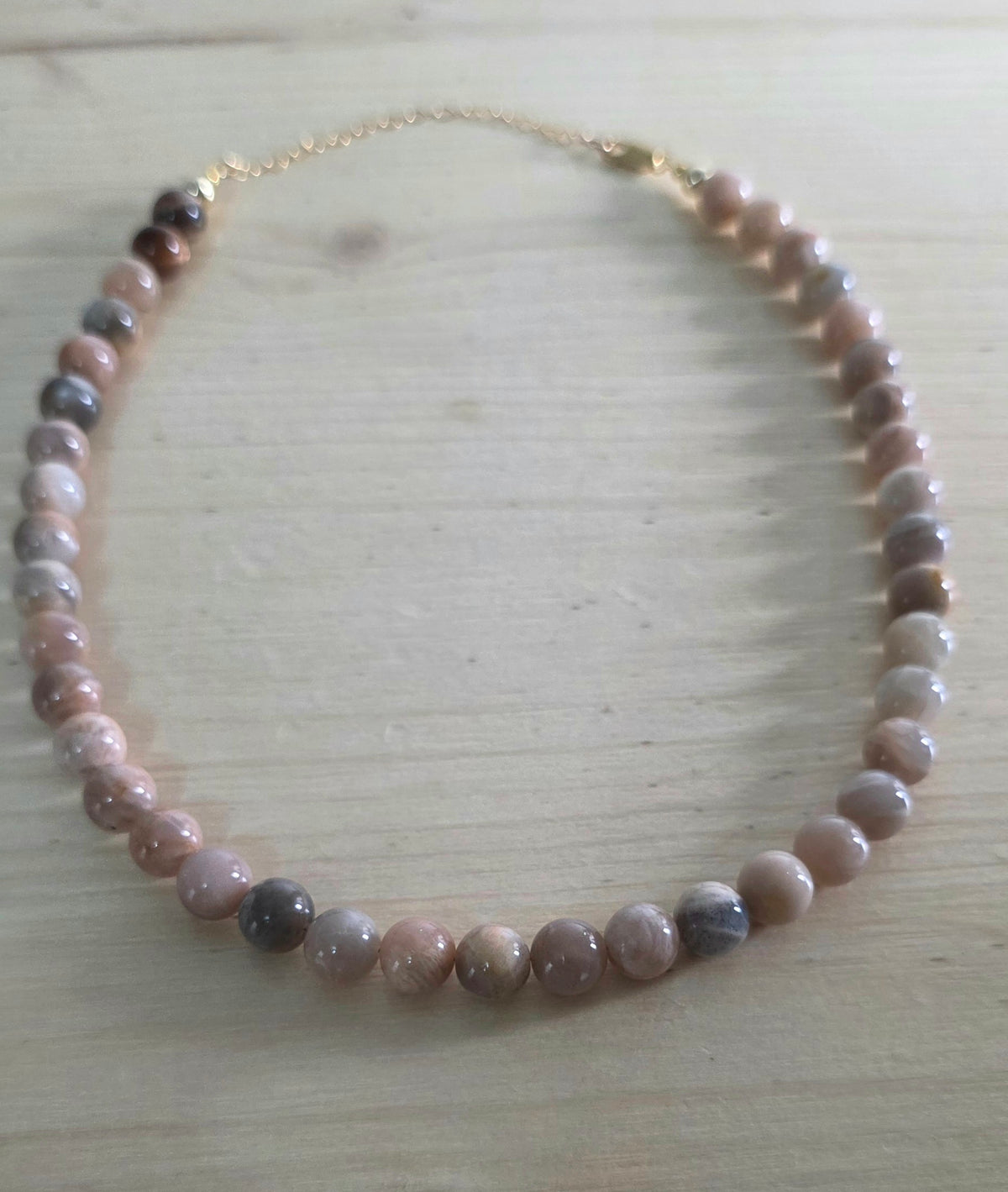 Pink Necklace, Agate Necklace