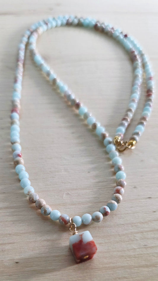 Pastel Jasper Necklace