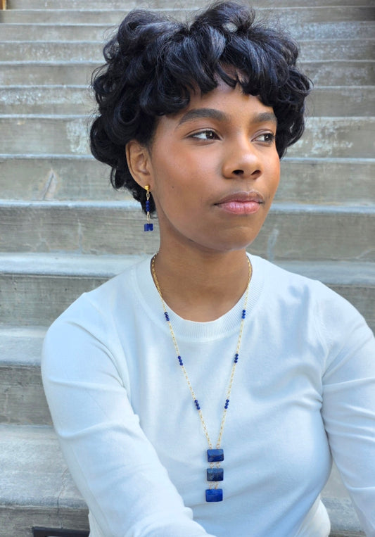 Lapis Lariet  Necklace