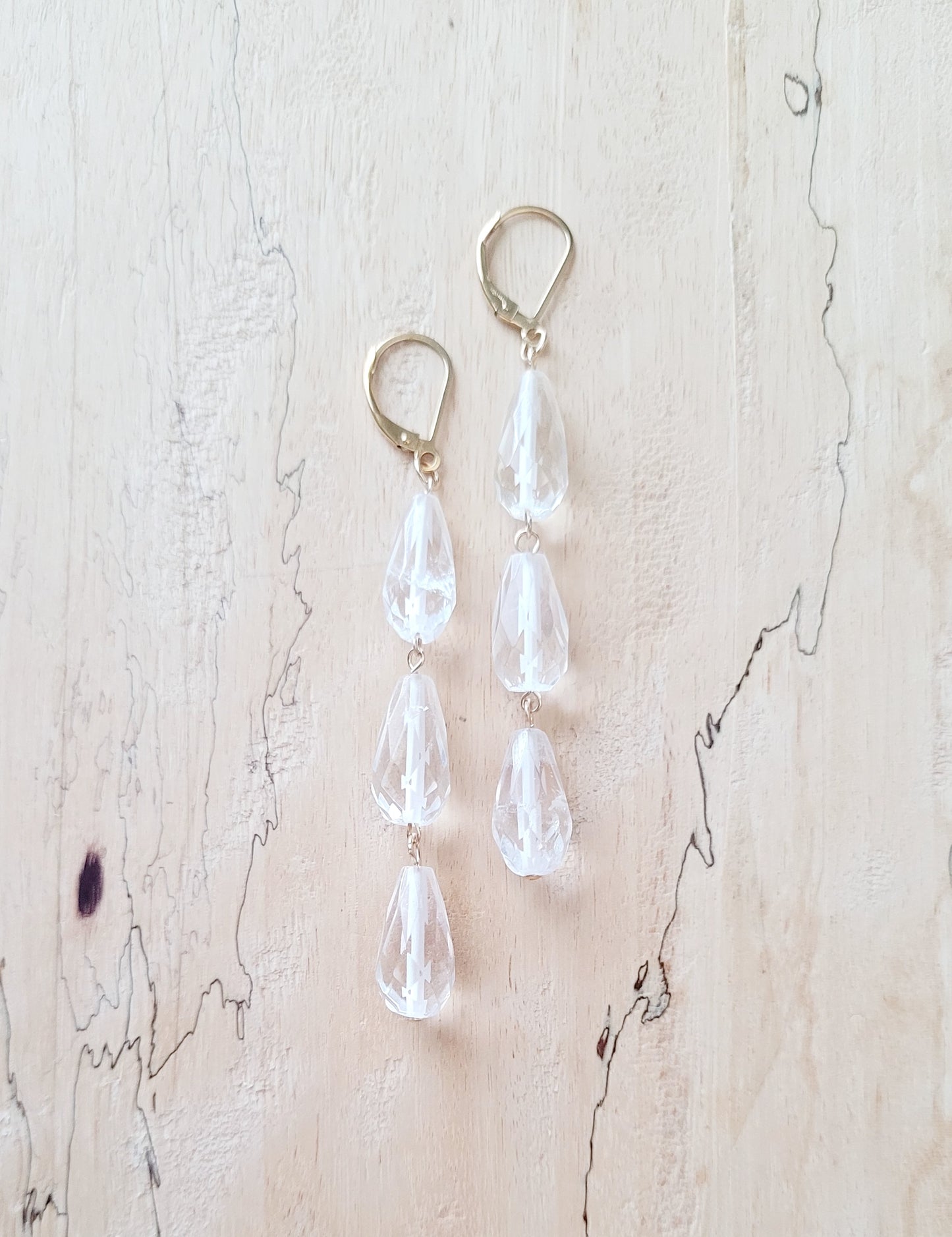 Quartz Crystal Earrings