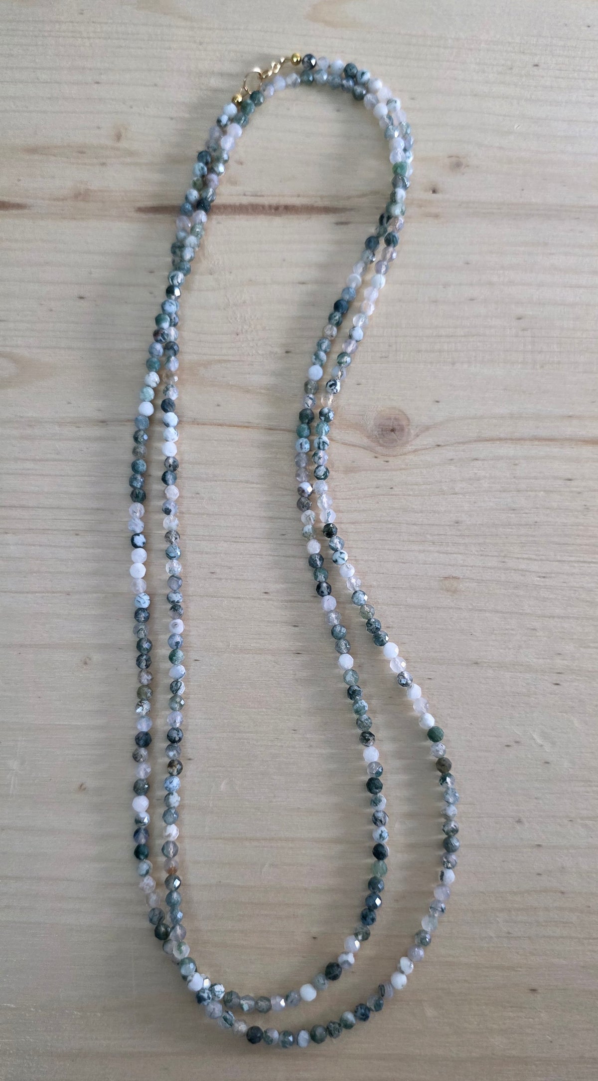 Green, Tree Agate Necklace