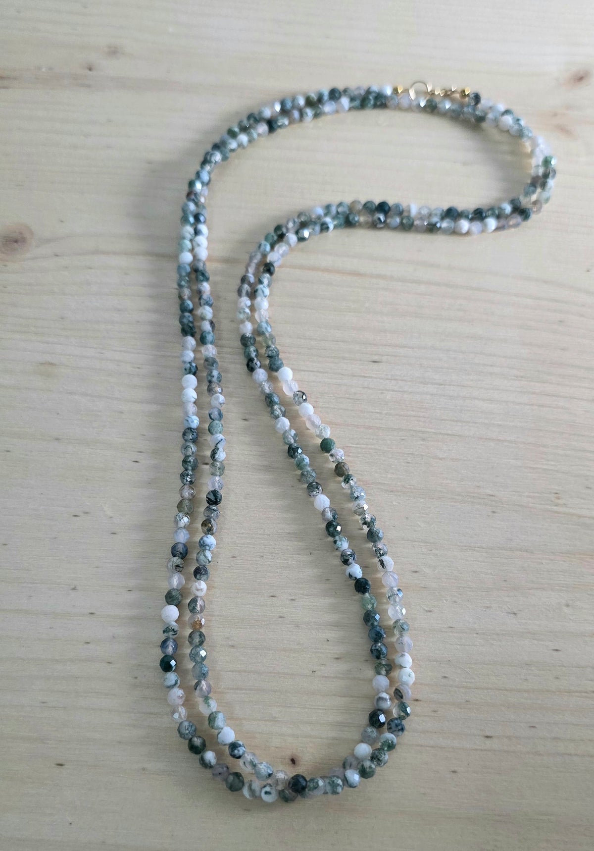 Green, Tree Agate Necklace