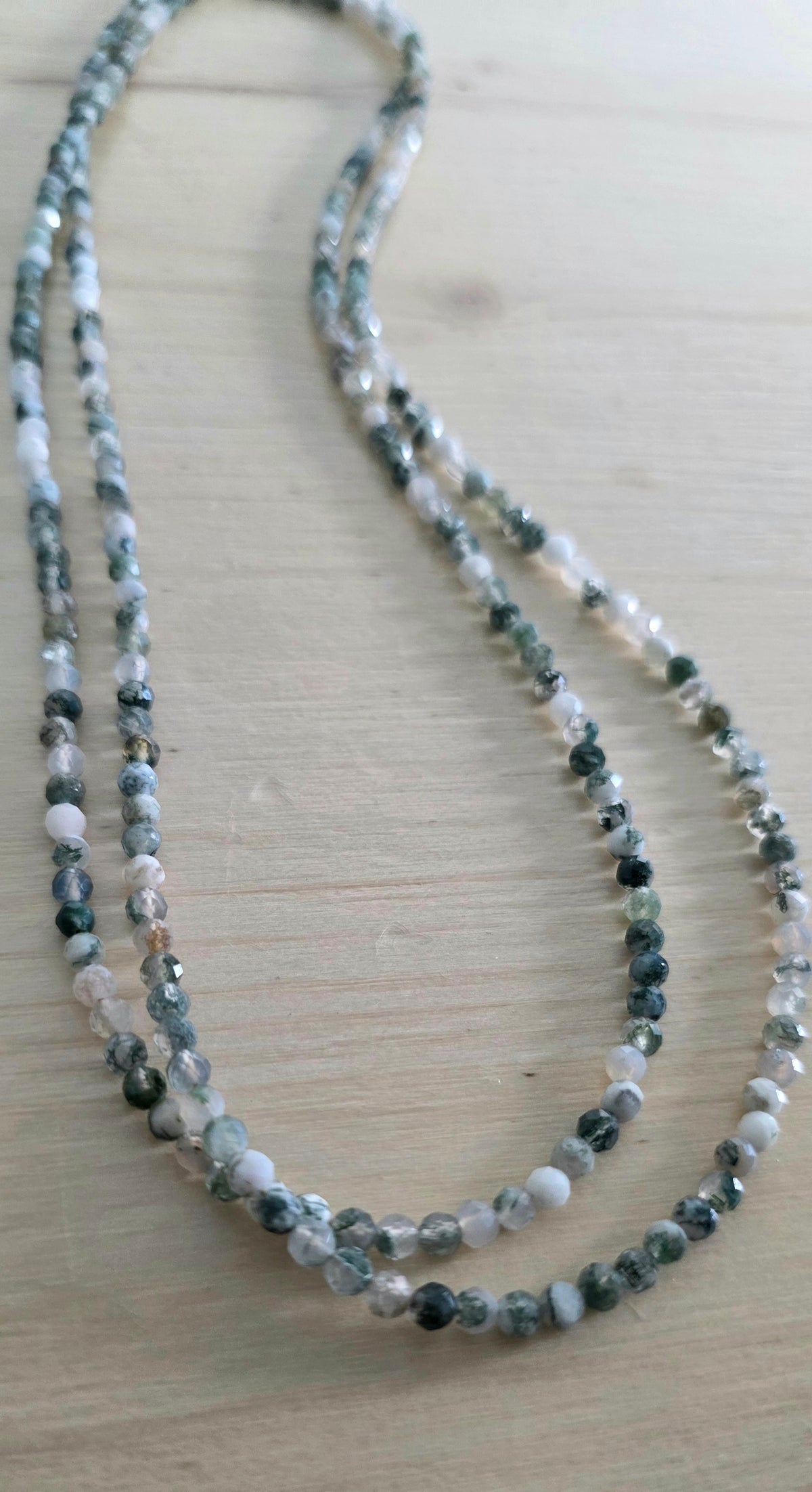 Green, Tree Agate Necklace